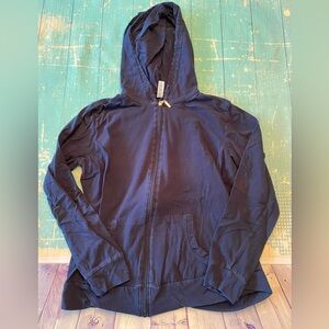Black Zip-Up Hoodie